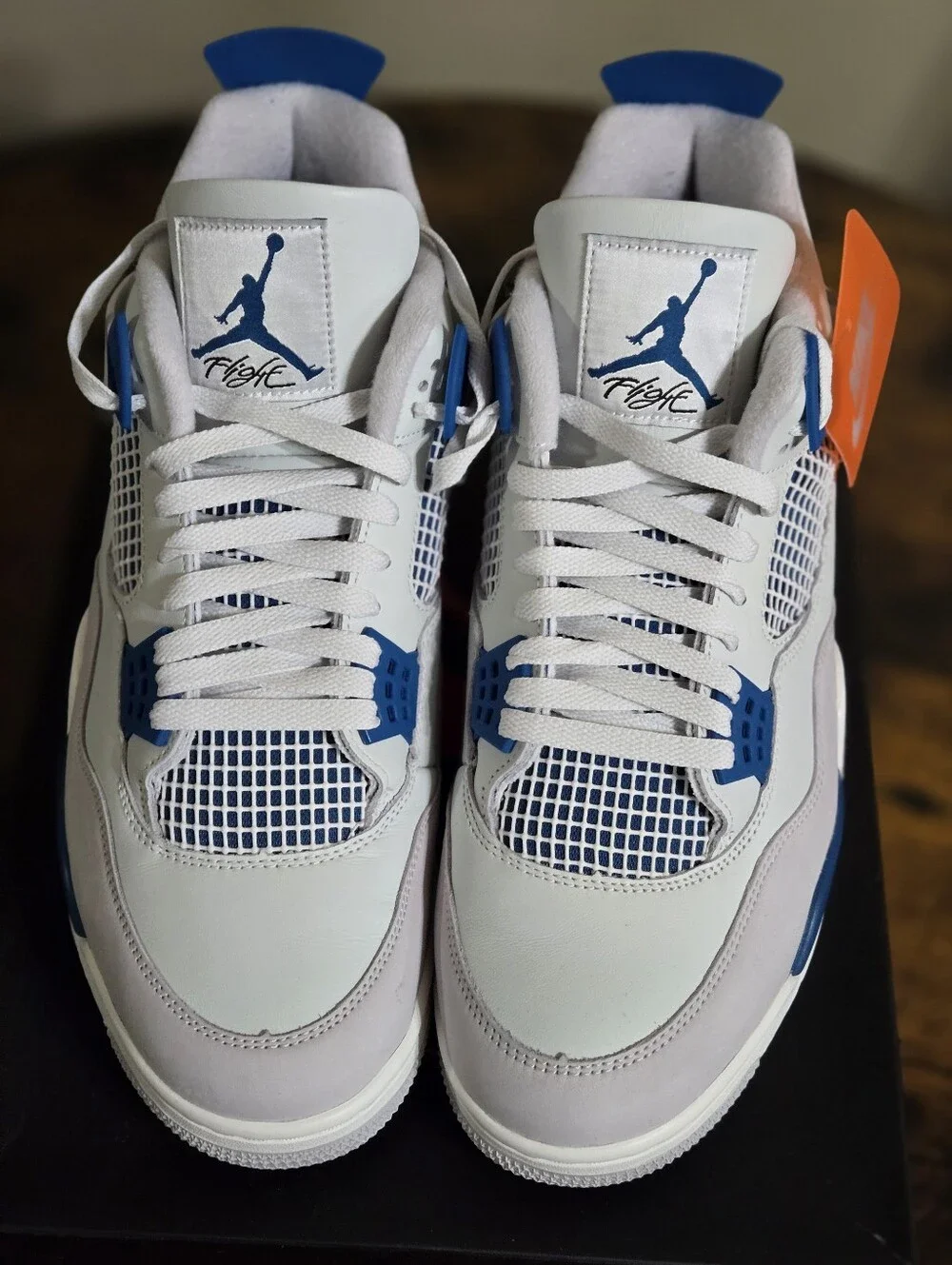 AIR JordanRetro 4 Military BLUE